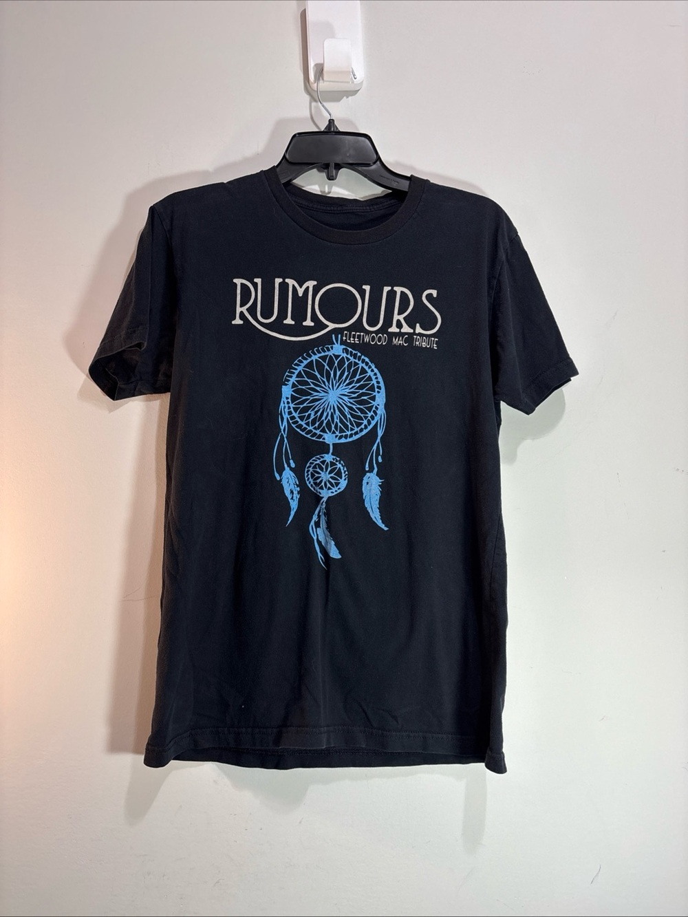 Rumours Fleetwood Mac Tribute Black Graphic Tee. 1445